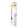 Baseus Yiven Audio kabel USB-C na mini jack 3,5 mm, 1,2 m - černý