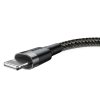 Baseus Cafule USB Lightning Cable 2,4A 1m (šedo-černý)