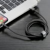 Baseus Cafule USB Lightning Cable 2,4A 1m (šedo-černý)