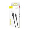 Baseus Cafule USB Lightning Cable 2,4A 1m (šedo-černý)