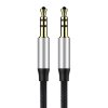 Baseus Yiven Audio kabel 3,5 samec Audio M30 1,5 m - stříbrno-šedý