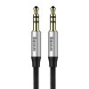 Baseus Yiven Audio kabel 3,5 samec Audio M30 1,5 m - stříbrno-šedý