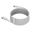 Baseus Simple Wisdom Data Cable Kit USB to Type-C 5A (2PCS/Set）1.5m White