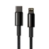 Baseus Tungsten Gold Cable Type-C to iP PD 20W 1m (černý)