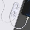 USB-C kabel pro Lightning Baseus Cafule, PD, 20W, 2m (bílý)