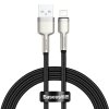 USB kabel pro Lightning Baseus Cafule, 2,4A, 1m (černý)