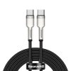Kabel USB-C na USB-C Baseus Cafule, 100W, 2m (černý)