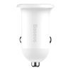 Nabíječka do auta Baseus Grain Pro 2x USB 4,8A (bílá)