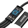 Kabel USB-C řady Baseus Rapid 3 v 1 pro M L T 20W 1,5 m černý