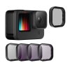 Sada filtrů CPL ND 8/16/32 Telesin pro GoPro Hero 9 / Hero 10 / Hero 11 / Hero 12 (GP-FLT-903)