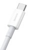 Kabel USB na USB-C řady Superior, 66W, 2m (bílý)