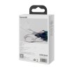 Kabel USB 3v1 Baseus Superior Series, USB na micro USB / USB-C / Lightning, 3,5 A, 1,2 m (bílý)