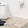 Kabel USB 3v1 Baseus Superior Series, USB na micro USB / USB-C / Lightning, 3,5 A, 1,2 m (bílý)
