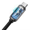 Baseus Display Cable USB-C na Type-C 100W 1m (černý)