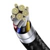 Baseus Display Cable USB-C na Type-C 100W 1m (černý)