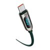 Baseus Display Cable USB-C to USB-C 100W 1m (zelený)