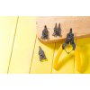 Kleště na obruče 6" Deli Tools EDL104506 (žluté)