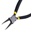 Přímé kleště na vnitřní pojistné kroužky 7" Deli Tools EDL0341 (černé)