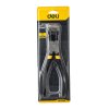 Ohnuté kleště na vnitřní pojistné kroužky 7" Deli Tools EDL0343 (černé)