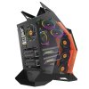 Počítačová skříň Darkflash K1 (černo-oranžová)