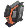 Počítačová skříň Darkflash K1 (černo-oranžová)