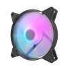 Sada počítačových ventilátorů Darkflash C6, RGB, 3v1 120x120 (černá)