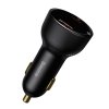 Nabíječka do auta Baseus Superme, USB, USB-C, 100W (černá)