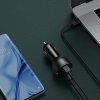 Nabíječka do auta Baseus Superme, USB, USB-C, 100W + kabel USB-C (černá)