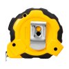 Ocelové měřicí pásmo 5 m/25 mm Deli Tools EDL3797Y (žluté)