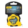 Ocelové měřicí pásmo 5 m/25 mm Deli Tools EDL3797Y (žluté)
