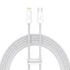 Kabel USB-C pro Lightning Baseus řady Dynamic, 20 W, 2 m (bílý)