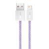 Baseus Dynamic kabel USB na Lightning, 2,4 A, 2 m (fialový)
