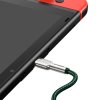 Kabel USB-C na USB-C Baseus Cafule, 100W, 2m (zelený)