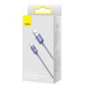 Baseus Crystal Shine kabel USB na USB-C, 100 W, 2 m (fialový)
