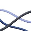 Baseus Crystal Shine kabel USB-C na USB-C, 100 W, 2 m (fialový)