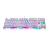Mechanická herní klávesnice Motospeed K87S RGB (bílá)