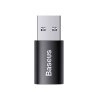 Baseus Ingenuity adaptér USB-A na USB-C OTG (černý)