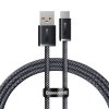 Kabel USB na USB-C Baseus řady Dynamic, 100 W, 1 m (šedý)