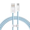 Kabel USB na USB-C Baseus řady Dynamic, 100 W, 1 m (modrý)
