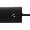 Baseus Lite Series Hub 4v1 USB-C na 4x USB 3.0 + USB-C, 1m (černý)