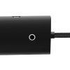 Rozbočovač 4v1 Baseus Lite Series USB-C na 4x USB 3.0 + USB-C, 2m (černý)