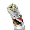 Kabel USB na USB-C Baseus řady Dynamic, 100 W, 2 m (bílý)