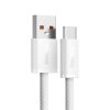 Kabel USB na USB-C Baseus řady Dynamic, 100 W, 2 m (bílý)