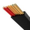 Baseus Bright Mirror 3, USB kabel 3 v 1 pro micro USB / USB-C / Lightning 66W / 2A 1,1 m (černý)