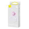 Baseus Bright Mirror 3, USB kabel 3 v 1 pro micro USB / USB-C / Lightning 66W / 2A 1,1 m (fialový)