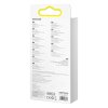 Kabel USB 3v1 Baseus Flash Series 2, USB-C + micro USB + Lightning, 100 W, 1,5 m (černý)