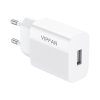 Síťová nabíječka Vipfan E01, 1x USB, 2,4A + kabel Micro USB (bílý)