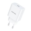 Nástěnná nabíječka Vipfan E04, USB-C, 20W, QC 3.0 + kabel Lightning (bílá)