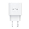 Nástěnná nabíječka Vipfan E04, USB-C, 20W, QC 3.0 + kabel Lightning (bílá)