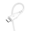 Kabel USB-Micro USB Vipfan Colorful X12, 3A, 1 m (bílý)